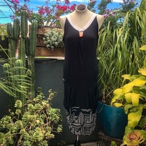Skunk Funk drop-waist dress
